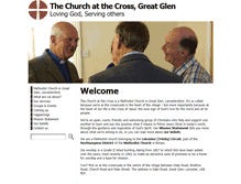 Tablet Screenshot of churchatthecross.info